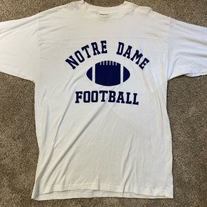 Notre Dame football vintage oversized t-shirt